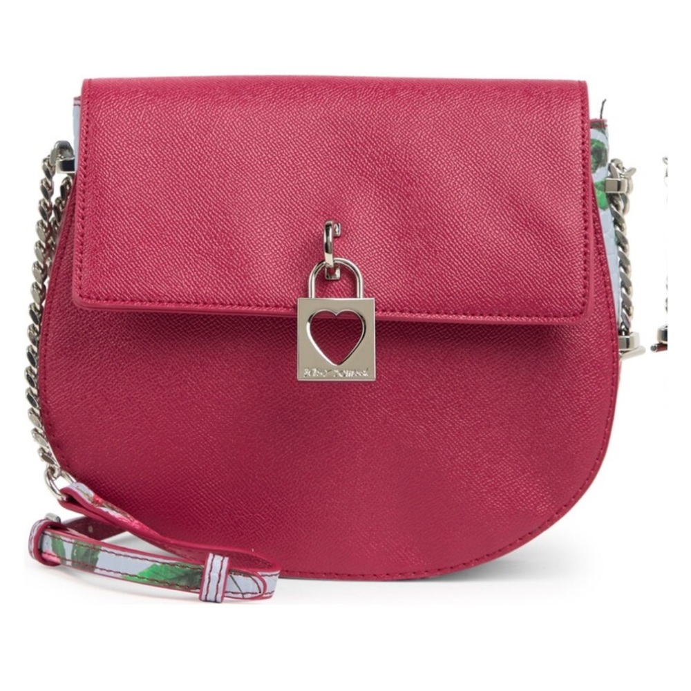 Betsey Johnson Red Floral Crossbody Bag - Picture 4 of 15